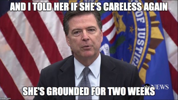 Comey-Grounded